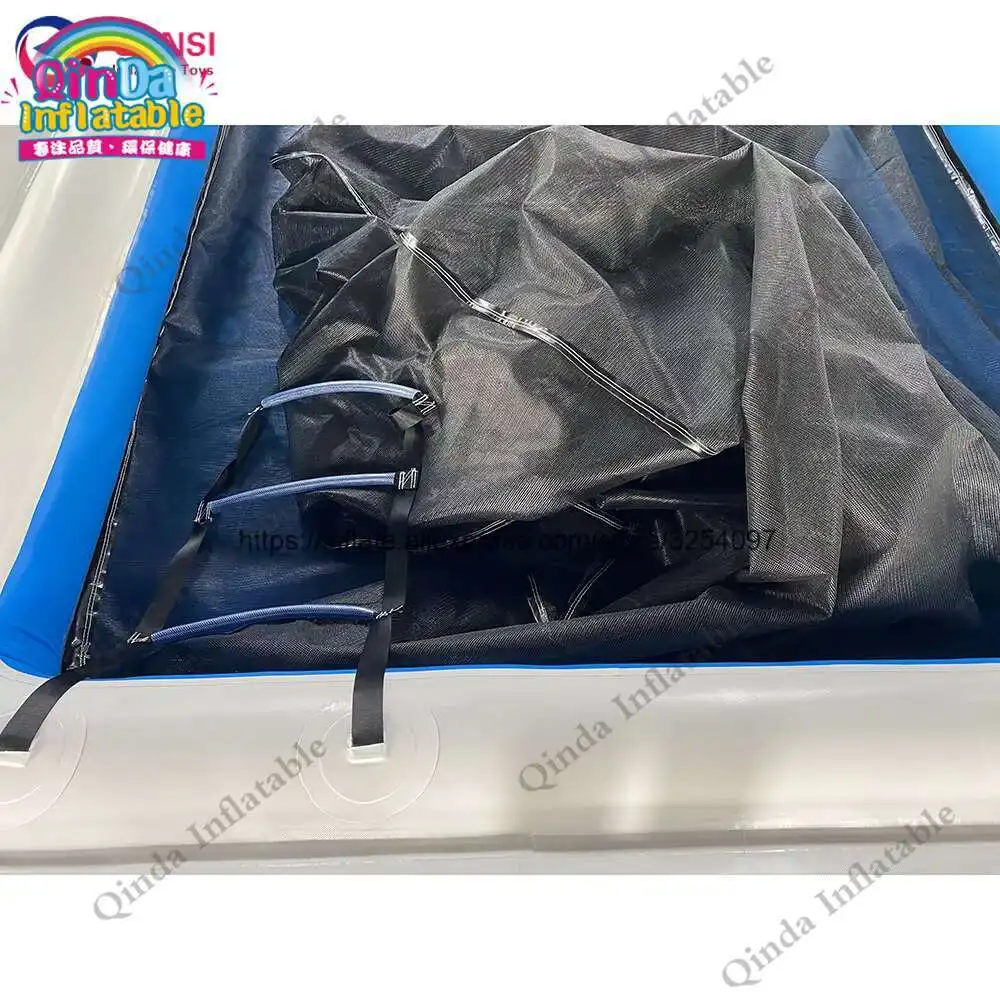 High Quality Inflatable Floating Sea Pool Big Inflatable Yacht Swimming Pool For Water Games