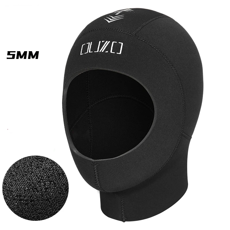 

3MM/5MM Neoprene Keep Warm Spearfishing Snorkeling Surfing Swim Cap Sunscreen Sun Protective Scuba Kayaking Diving Hat Hooded