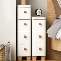 Modern Sideboard Home Organizer Drawer Minimalist Shelving Storage Clip Cabinet Elegant Storage Unit Practical Drawer Organizer