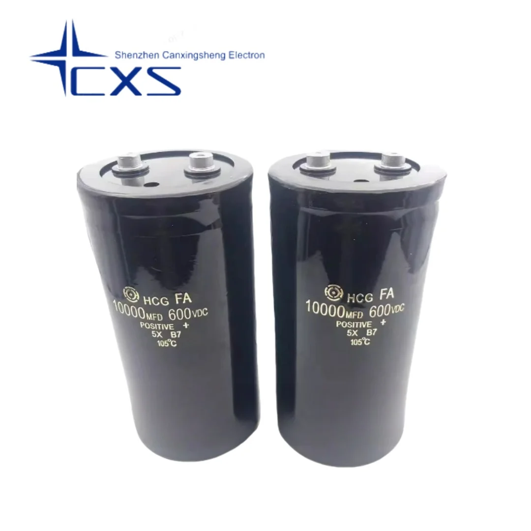 Imported Hitachi 600V10000UF inverter capacitor Inverter capacitor Volume 75*95 75*105 75*115 75*145