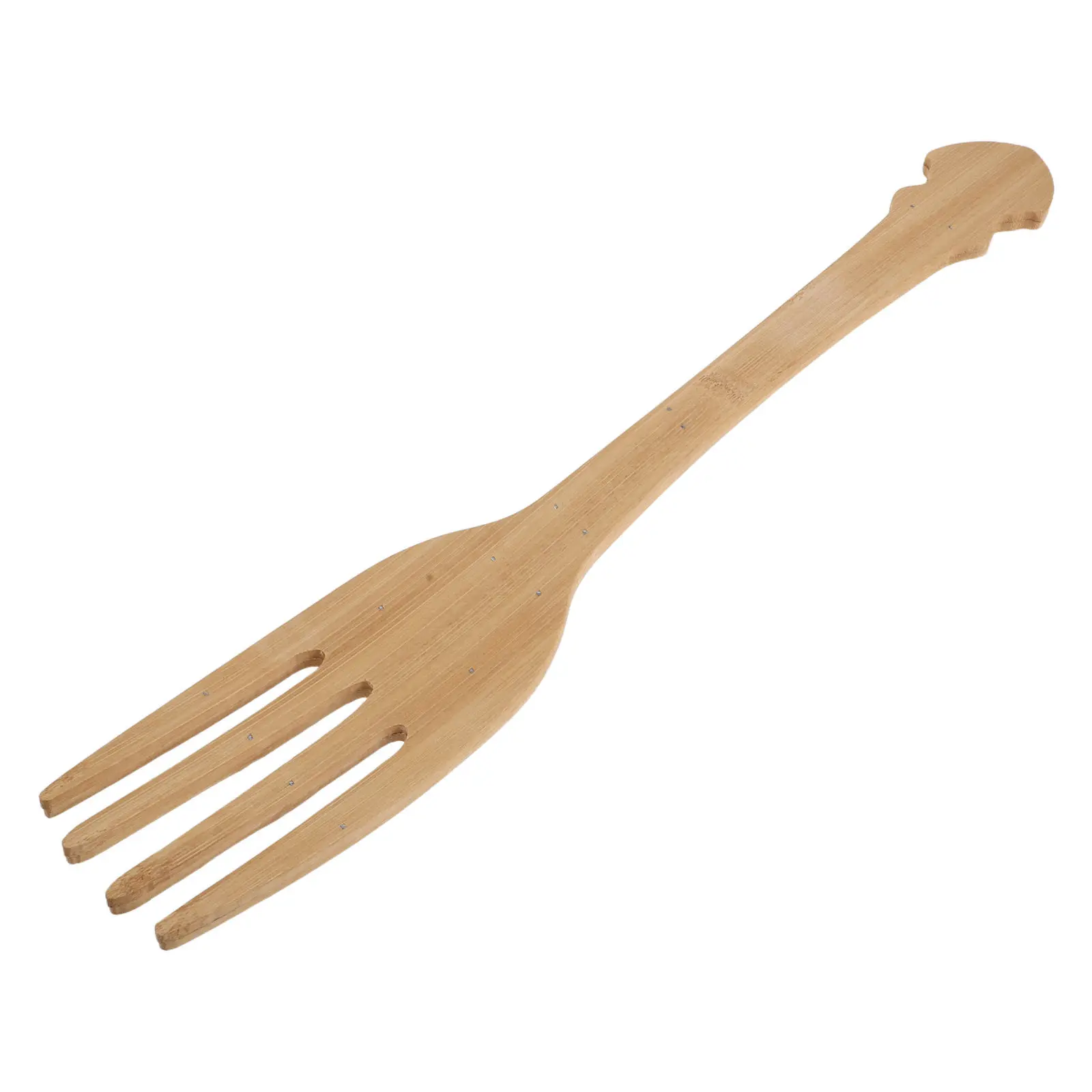 

20 Inch Huge Giant Fork Funny Photo Booth Prop Food Photography Props Wooden Serving Cosplay Accessory