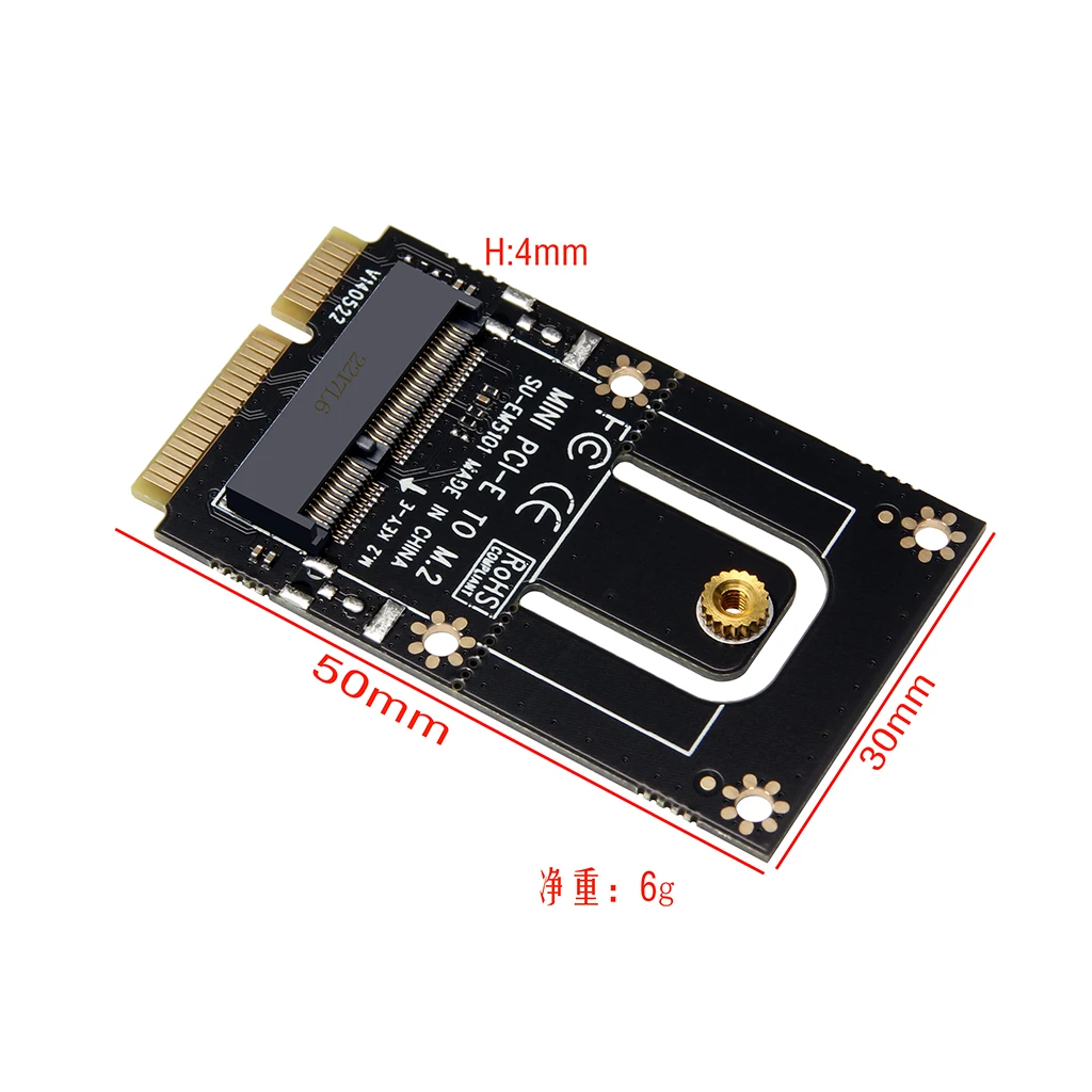 Klucz A + E klucz M.2 NGFF do Mini PCI-E bezprzewodowy moduł kompatybilny z Bluetooth m.2 NGFF do konwertera kart mPCIE