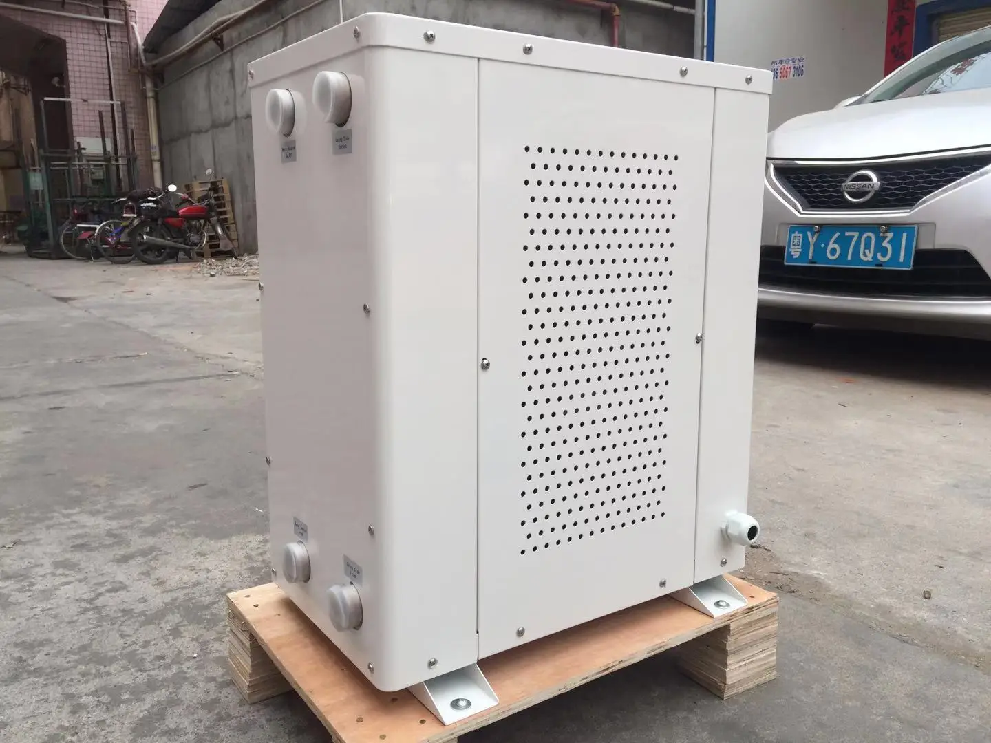 7kw 220V Geothermal Water Source Heating And Cooling Heat Pump  r410 Refrigerant