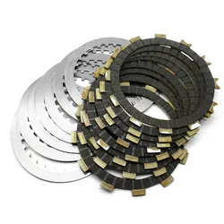 For SUZUKI GSXR750 1985-1987 GSX600 GSX600F KATANA 1988-1993 GSX750 1985-1987 Motorcycle Clutch Friction Disc steel Plate Kit
