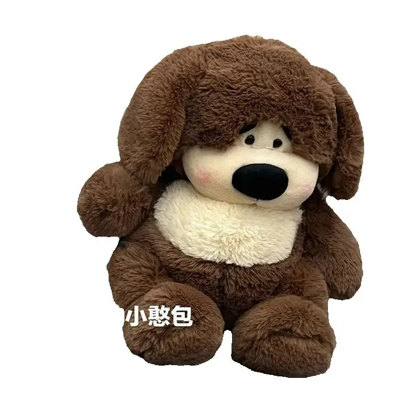 60cm New Style Big Dog Plush Toy Cute and Cute Sleeping Pillow Dog Doll as a Birthday and Christmas Gift for Children