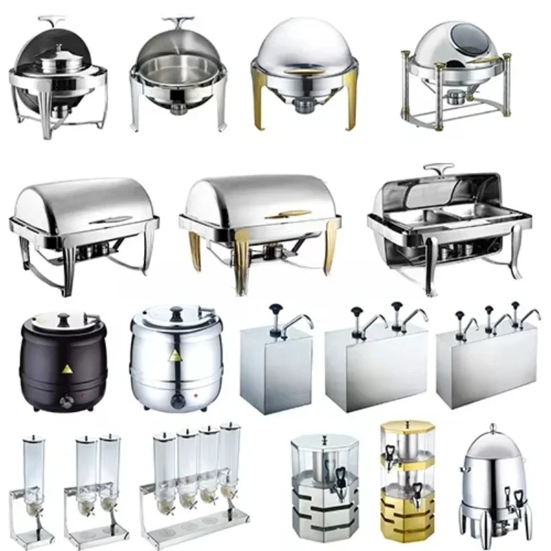 Hotel uses buffet catering equipment hot pot