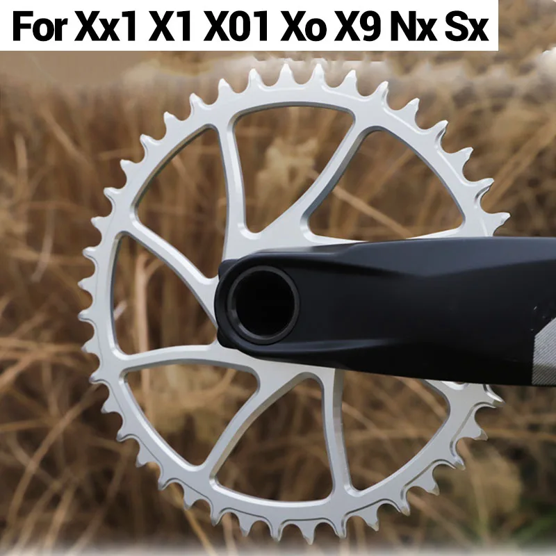 

Звездочка с прямым креплением для Sram Xx1 X1 X01 Xo X9 Nx Sx Узкая широкая звездочка с одной короной 36 зубьев 32 34 38 40 42 30 зубчатая звездочка