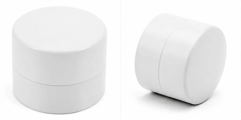 2Pcs Handrail End Caps for Wooden PVC Flat White Stainless Steel Fittings Durable Sealing Cover Easy Installation Sturdy