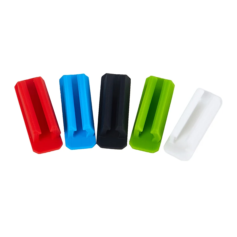 

Self-Adhesive Silicone Pen Clip Wall Mounted Pencil Clip Desktop Marker Pen Ballpoint Pen Storage Holder Home Office Organizer
