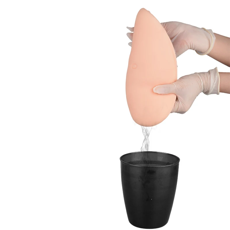 Simulated silicon belly model abdominal injection model insulin injection model