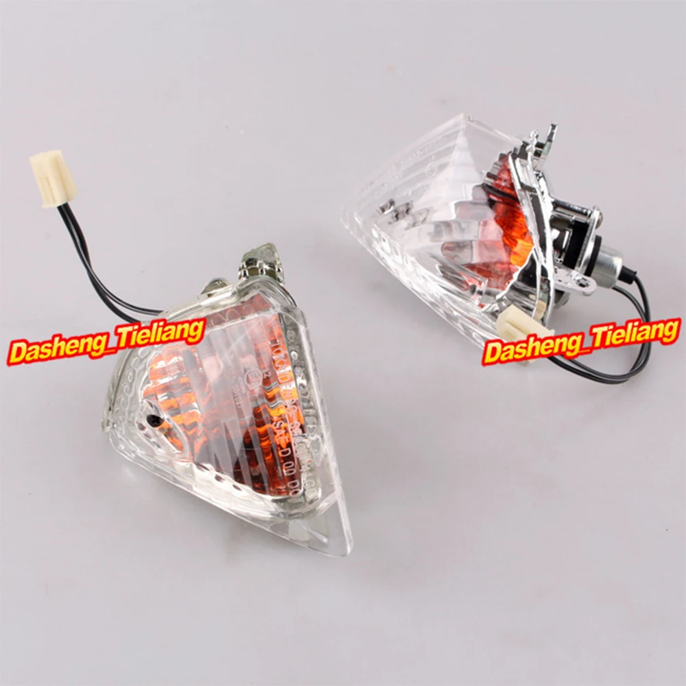 E-Mark Rear Turn Signals Indicator Blinker Lens Shell Cover for SUZUKI GSXR 600 750 2006 2007 K6 & GSXR1000 2005 2006 K5 Clear