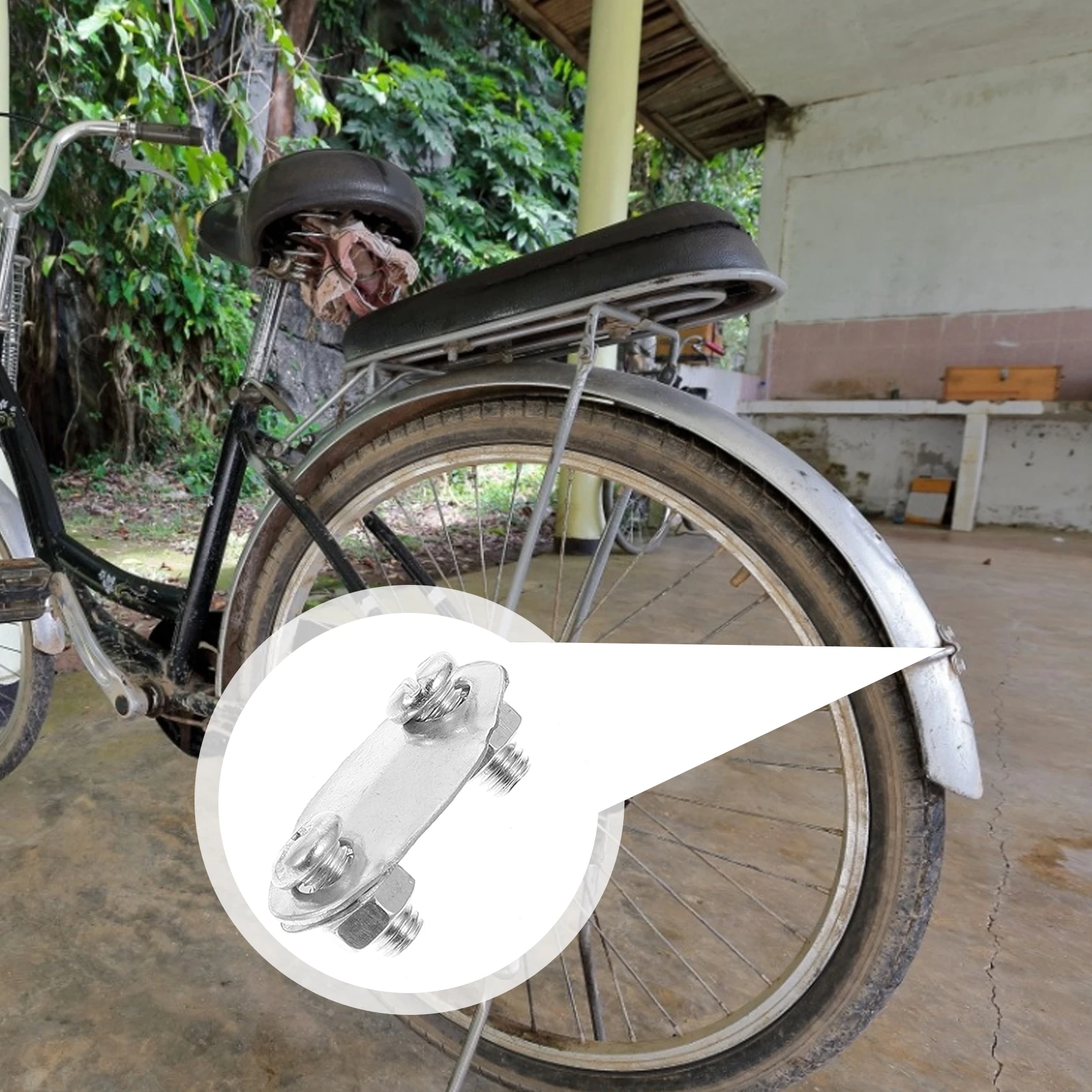 

20 Pcs Bike Mudguards Clip Durable Iron Buckle Smooth Surface Easy Clean Kids Bikes Mountain Bikes Outdoor Riding Accessories