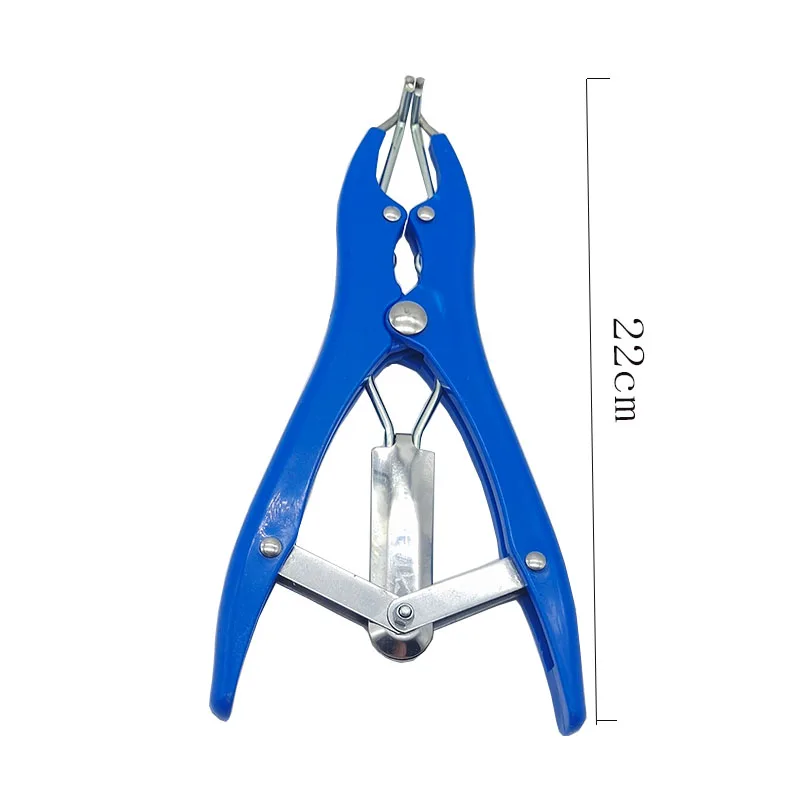 Livestock Pig Goat Castration Forceps Expansion Clamp Elasticity Rubber Castration Rings Farm Animal Bloodless Broken Tail Plier