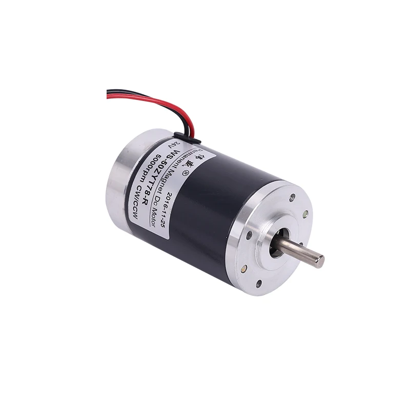 

Ws-50zyt78-r Permanent Magnet DC Motor 24V Micro High Speed DC Motor 12V Forward and Reverse Speed Regulating Motor