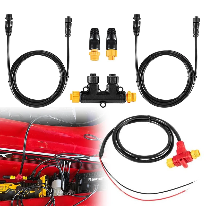 cables-de-raccordement-nmea-2000-cables-de-descente-t-branches-terminaisons-et-kits-pour-lowrance-simrad-garmin-pour-connecter-au-reseau-nema-2k