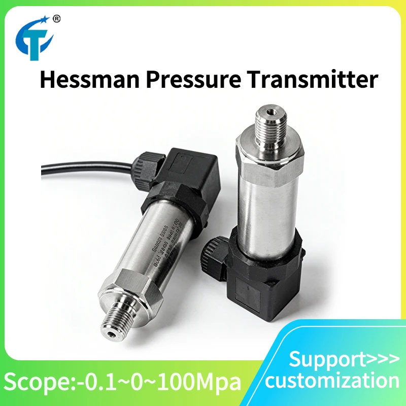 4-20mA Output Pressure Sensor Transmitter 12-36V Supply Water Gas Oil Liquid 150psi Gauge NPT1/4 G1/2 0.5bar 1bar 16 bar 25 bar