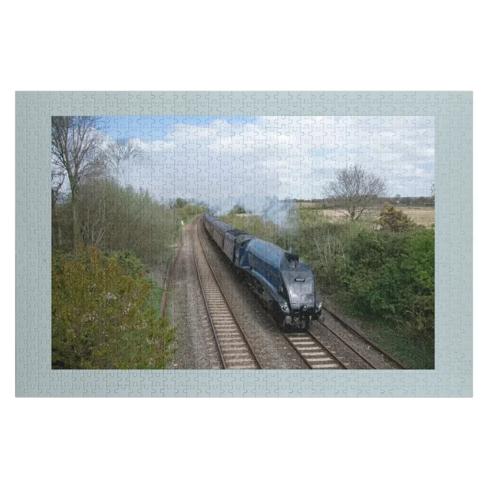 Jigsaw Puzzle Game for Children, Sir Nigel Gresley em Willand, foto personalizada