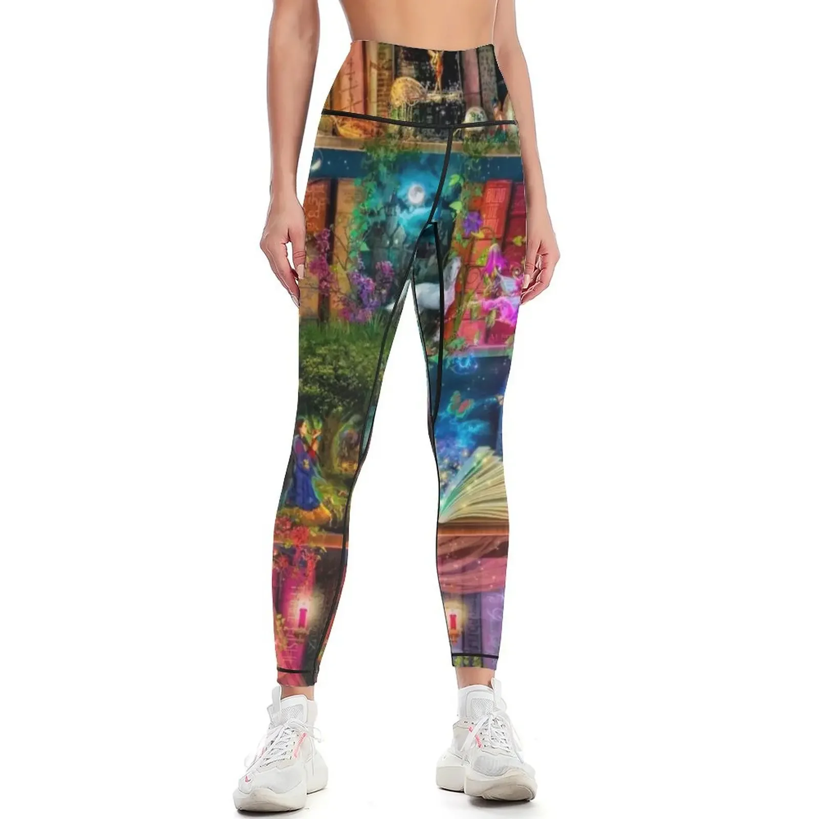 

Whimsy Trove - Treasure Hunt Leggings for girls Jogger pants push up legging gym wear Womens Leggings