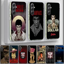 Scarface 1983 Film Al Pacino Movie Cover For Samsung A54 A34 A24 A14 A53 A33 A23 A13 A52S A32 A22 A12 Phone Galaxy A03 A04 A02S