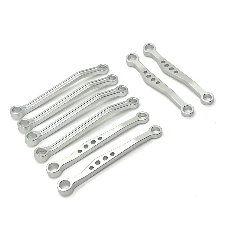 WPL C64 C64-1 Metalen Chassis Link Rod Trekstang Set 1/16 RC Auto Upgrade Onderdelen Accessoires