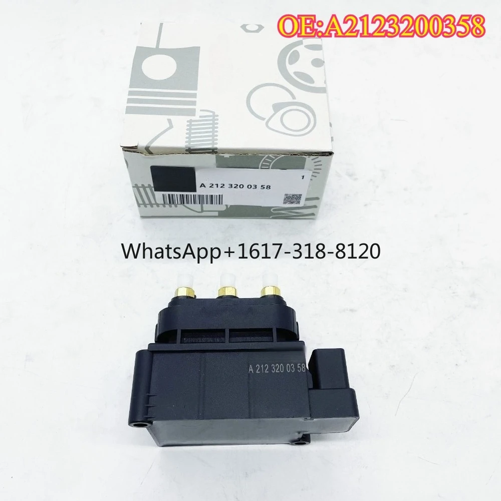 New For A2123200358 Merc ede s-Be  nz W164 W166 W221W251 Air Suspension Solenoid Valve Block 1663200204