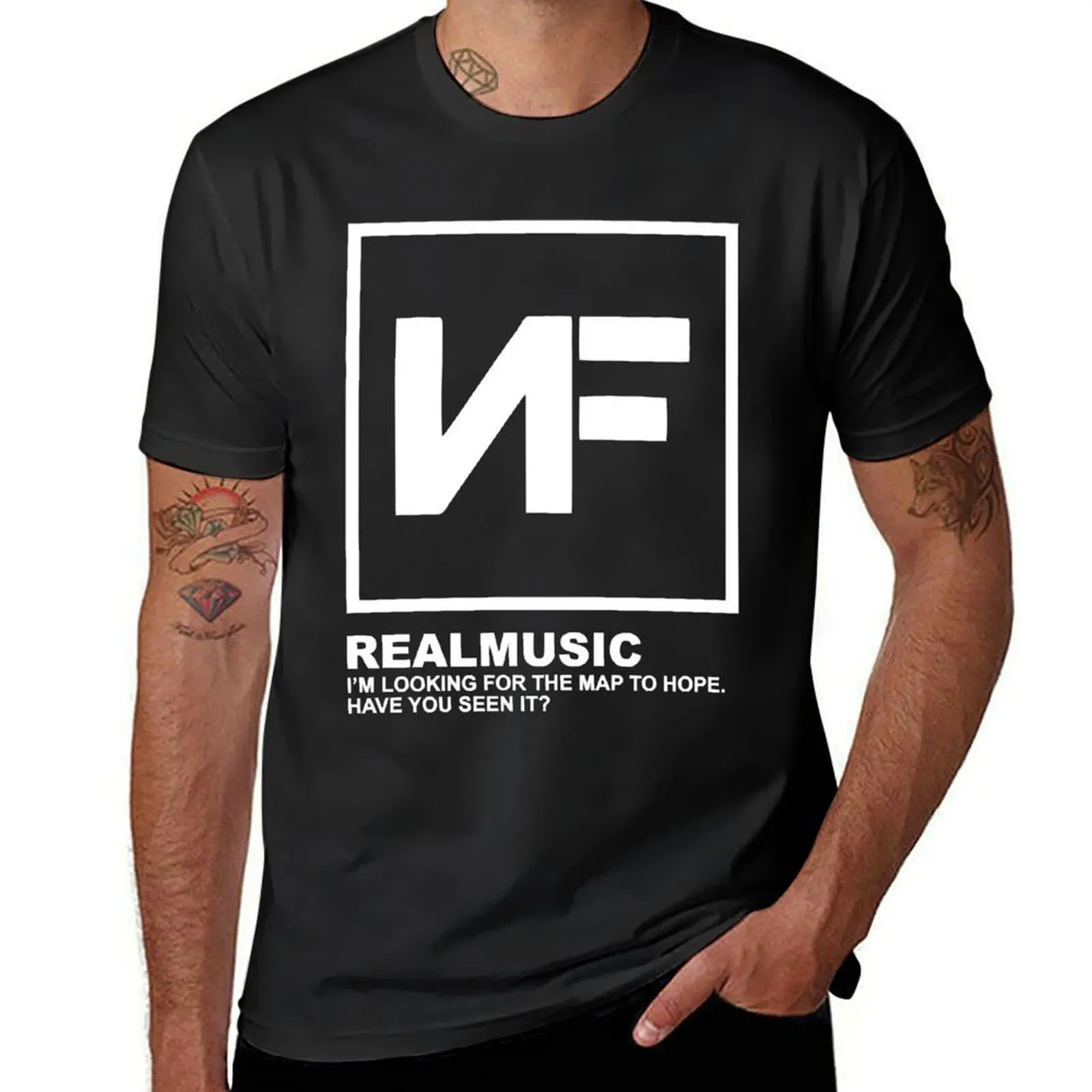 

NF Real Music For Fans T-Shirt sublime sports fans blue lock mens fashion