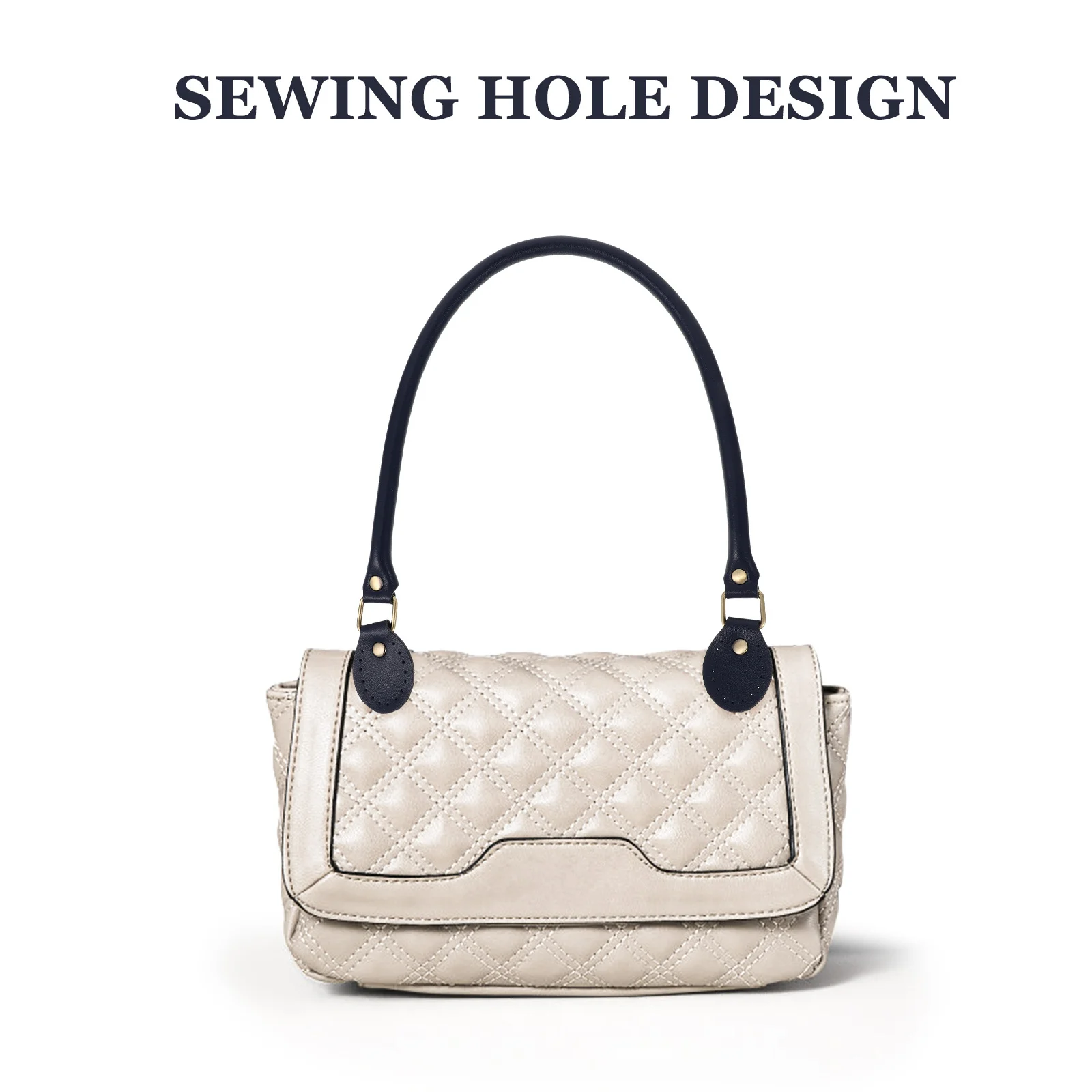 

1 Pair 60Cm Bag Strap Thickened Diy Sewing Replacement For Tote Handbag Pouch Blue Home Daily Use Accessory