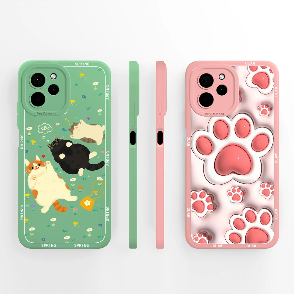 حافظة لهاتف هواوي نوفا Y61 Y62 Plus بتصميم إبداعي من السيليكون السائل الناعم لهاتف هواوي نوفا Y 61 Y 62 + غلاف عالي الجودة