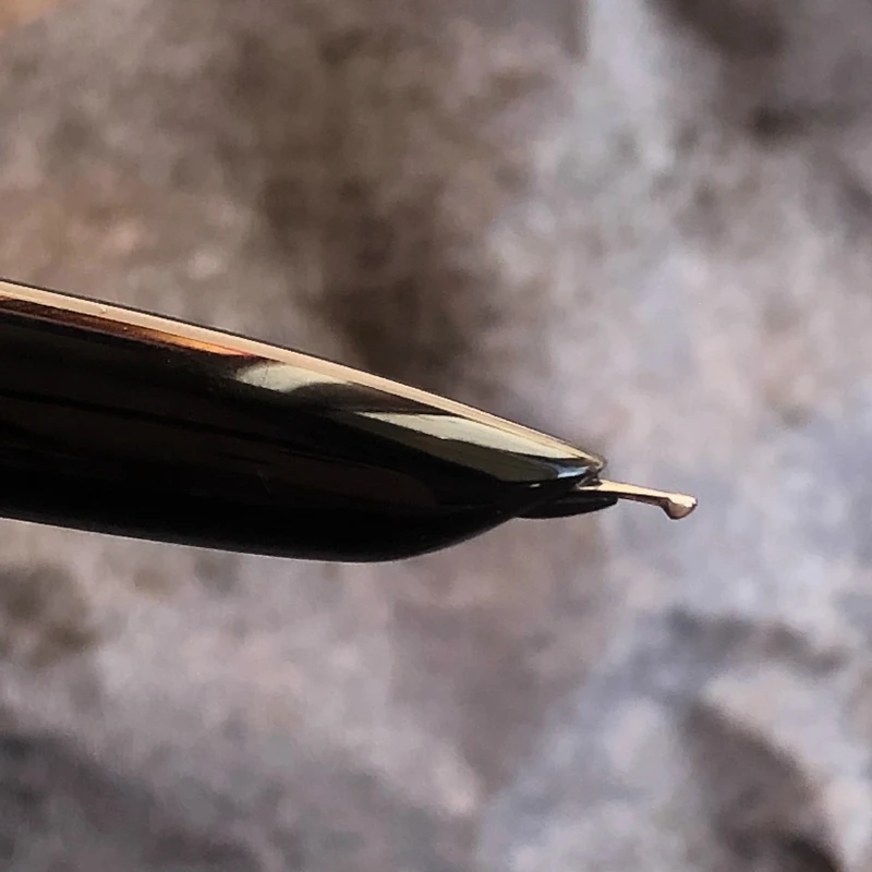 low-discount-calligraphy-work-long-knife-fountain-pen-10mm-nib-hand-polished-dark-pointed-adult-practice-ink-pen-stationery