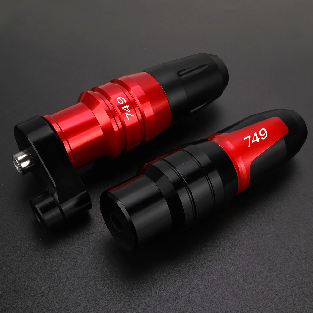 

Motorcycle Accessories Exhaust Frame Sliders Crash Pads Falling Protector For DUCATI 749 2003- 2005 2006 CNC Falling Protection