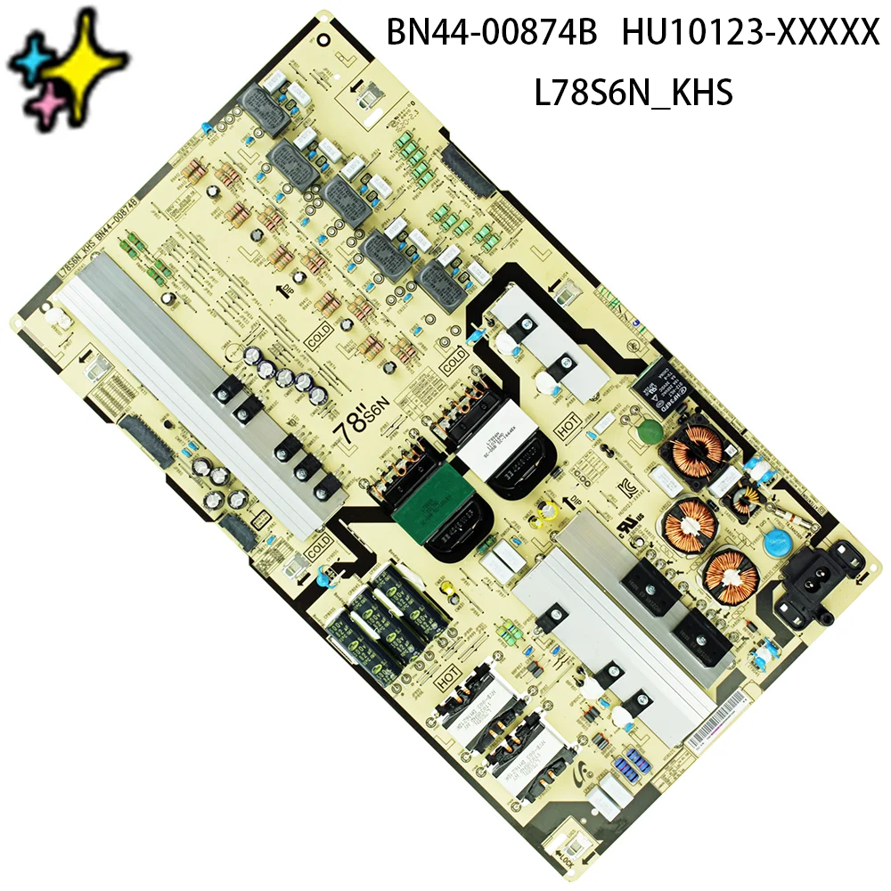 UA78KU6500KXXM UA78KU6500KXXS UE78KU6500SXXH UN70KU6300FXZA UN78KU6500FXZX is for Power Supply Board/LED L78S6N_KHS BN44-00874B