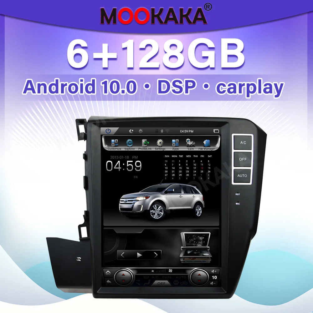 

Автомобильная стереосистема Carplay Android 12,3 дюймов для Honda Civic 2012-2015 GPS-навигация мультимедийный плеер сенсорный экран стерео головное устройство