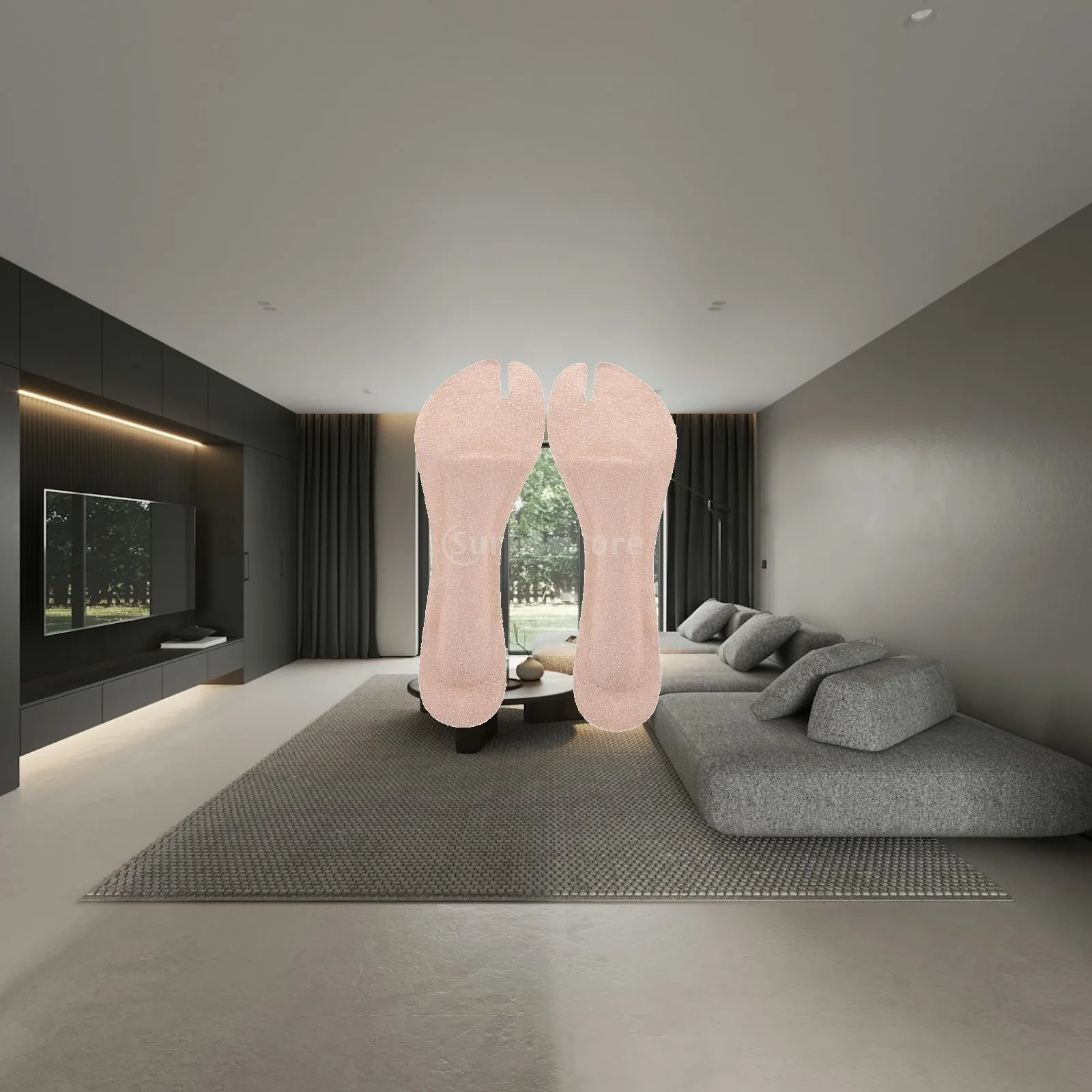

Flip Flop Insole Separate Toe Cushion Orthopedic Shoe Pads for Heel Sandals and Wedge Heeled Shoes