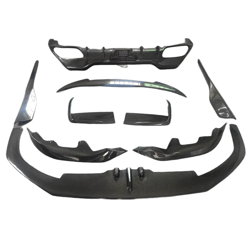 

Carbon Fiber AC Style Front Lip Side Skirt Rear Diffuser Rear Spoiler Body Kit for BMW 8 Series G14 G15 G16 Body Kit