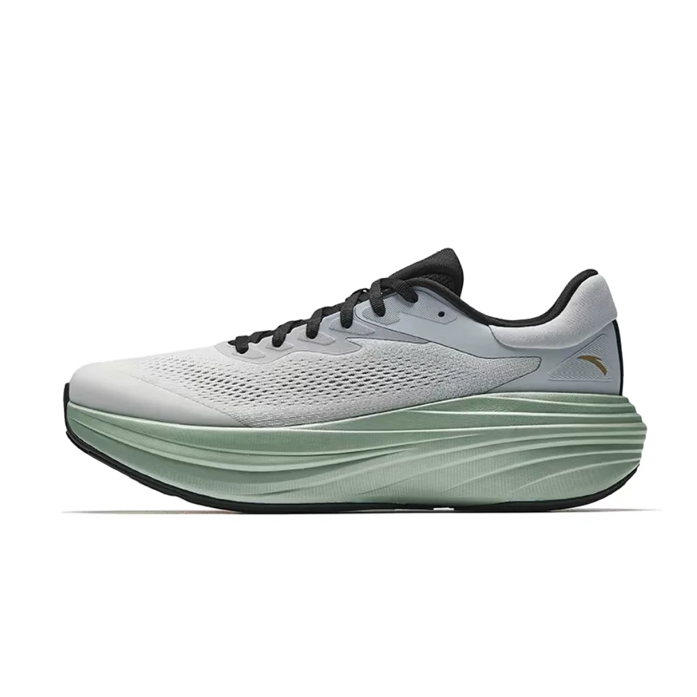 Anta Travel Step 2S Men's Low-Top PG7 Running Shoes: Comfortable, Cushioned, Breathable, and Supportive  Gray/Black 112535545-7