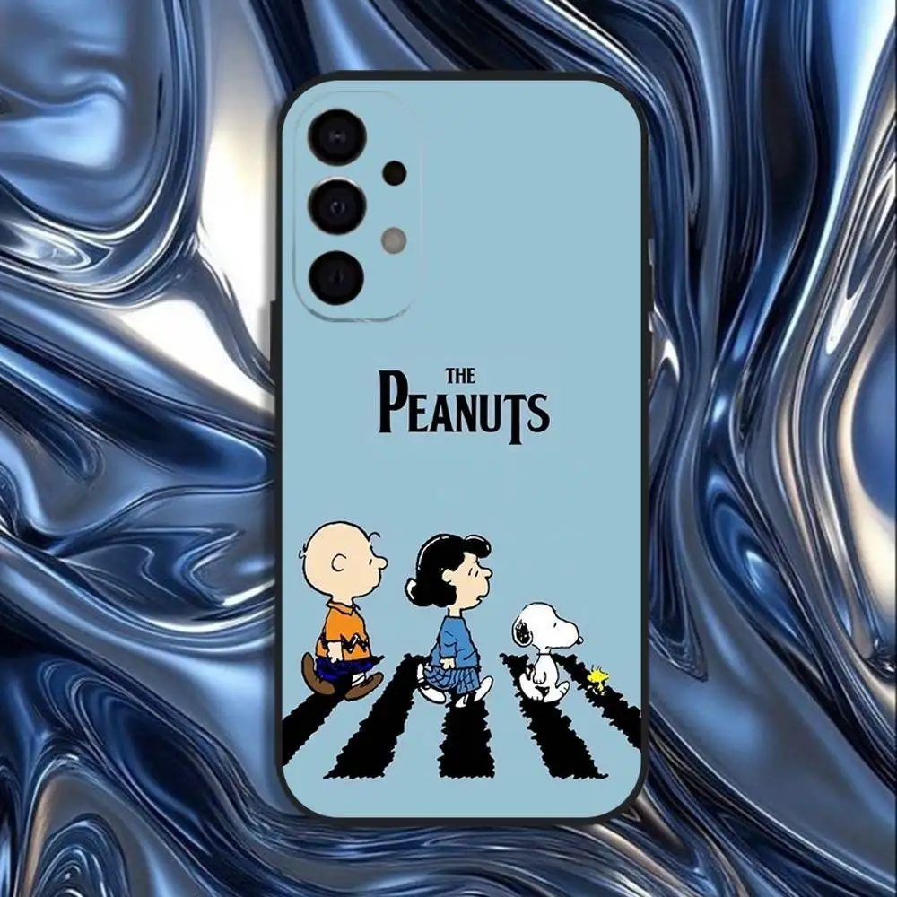 Cartoon S-Snoopys Phone Case For Samsung S25,S24,S21,S22,S23,S30,Ultra,S20,Plus,Fe,Lite,5G Black Cover view 6