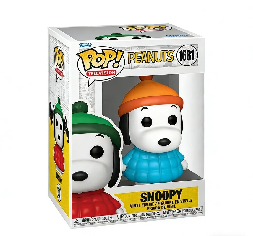 Funko Pop Snoopy Cartoon Animation Comic Doll Figure Ornament Room Ornament Boy Birthday Gift Christmas Gift