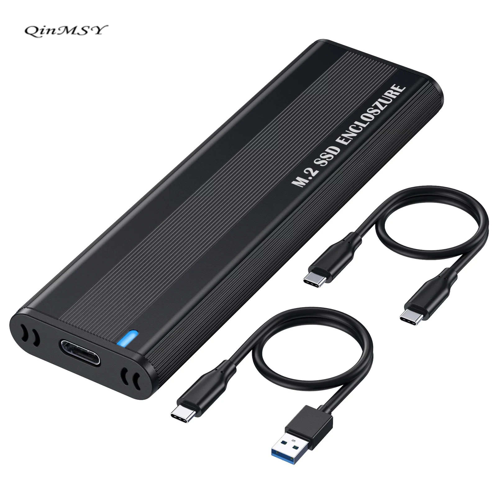 USB 3.0 USB-C Type-C to NVME M-key M.2 NGFF SATA SSD External PCBA Case Enclosure RTL9210B Chipset