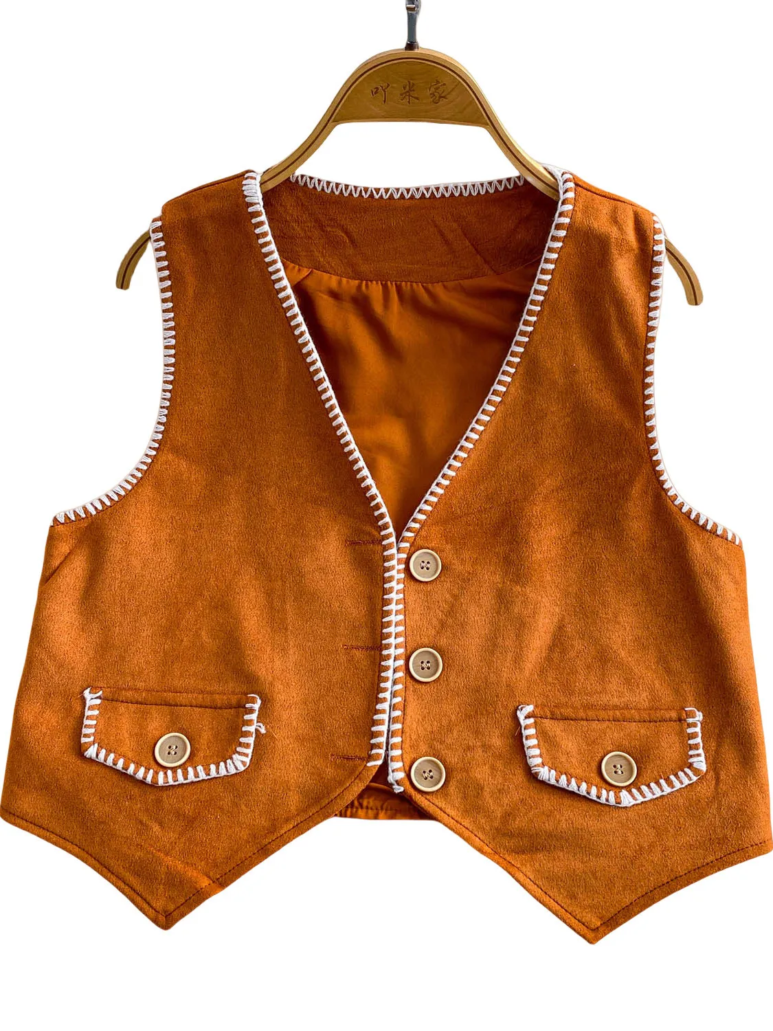 

Browan Elegent Embroidered V-Ne ort Sve Женский жилет Летний новый Sle на одной пуговице Slim Fit Бархатный топ из кожи оленя
