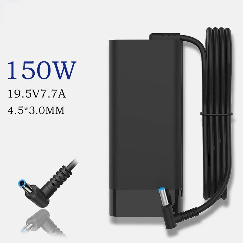 Imagem -06 - Carregador Portátil para Jogos hp Pavilion Adaptador de Energia 15 15-cx0020ca 17 17-an001ca Tpn-ca11 Tpn-da09 Tpn-da03 Zbook g3 g4 19.5v 7.7a 150w