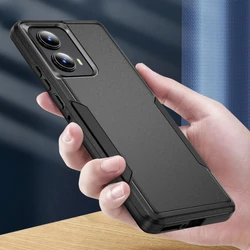TPU/PC Case for Moto Edge 2024 Motorola Funda Capa Shockproof Phone Cover Hybrid Armor Shell 2IN1 Dual Layer Protection