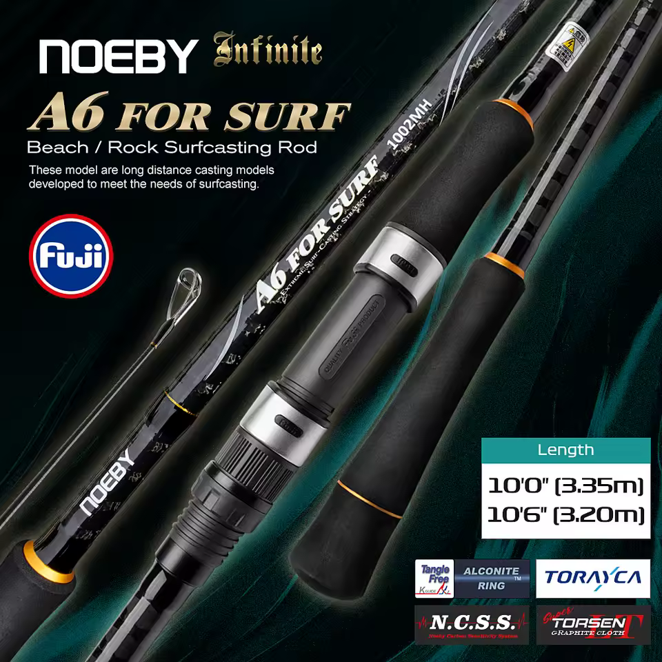 Vara de Pesca Noeby para Praia, Rochas