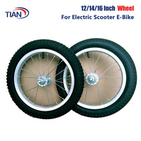 Children's Bicycle Rims Aluminum Rims Steel Rims 12 / 14 / 16  Inch Front Wheels Rear Wheels Tires Children's Bike Accessories