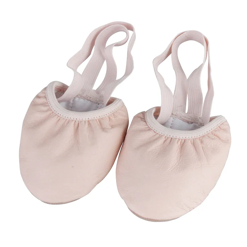 Girls Rhythmic Gymnastics Shoes Women Adult Children Half Sole Jazz Ballet Dance Shoes Half Toe Shoes Woman Belly Dancing Shoes