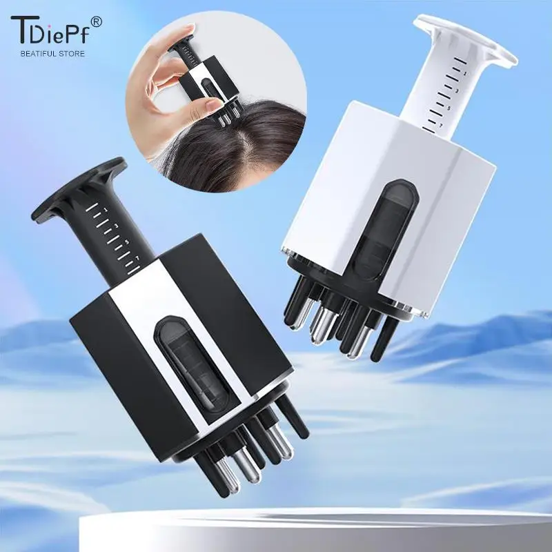 1PC Mini Scalp Applicator Liquid Comb Portable Massage Comb Essential Oil Liquid Guiding Massager Anti Hair Loss Scalp Care Tool