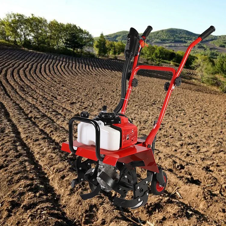 Small Petrol Tiller Cultivator Machine Hand Push Garden Tiller And Cultivator Micro Tiller Machine Agricultural