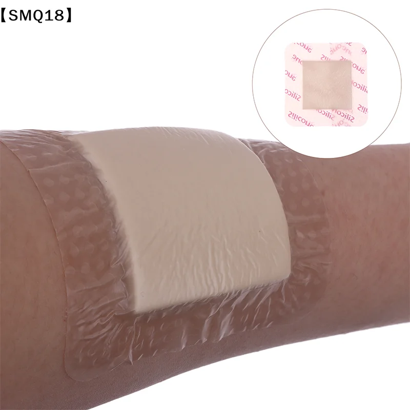 Silicone Foam Dressing,Waterproof Dressing Wound Bedsore Patch Sterile Patch For Pressure Ulcer Individual Package【SMQ】