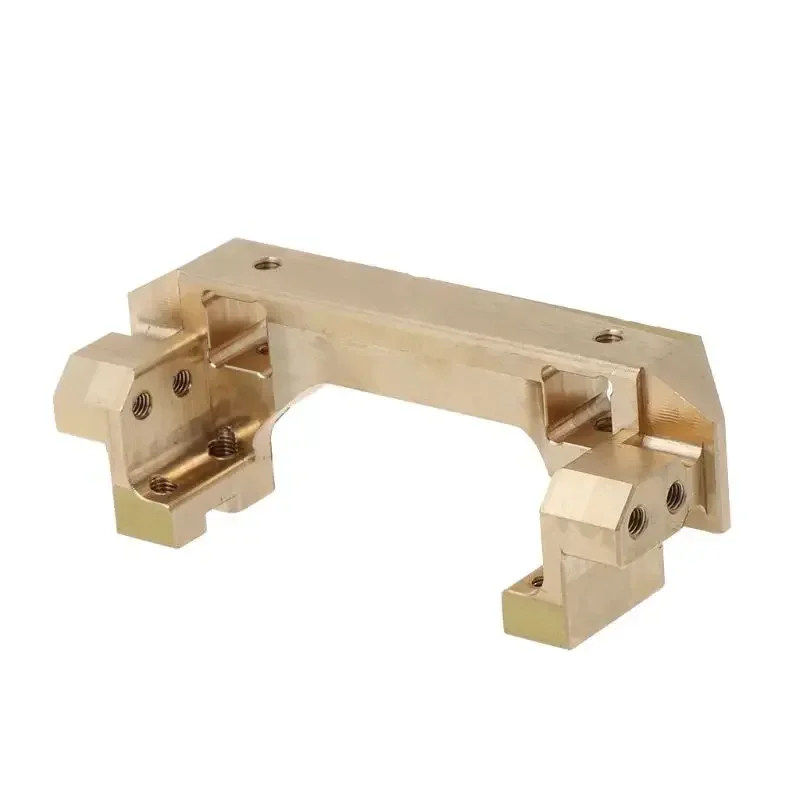 94g Heavy Duty Brass Front Bumper w/Servo Mount for Traxxas TRX-4 TRX4 1/10 RC Crawler Truck Hop Up Option Parts