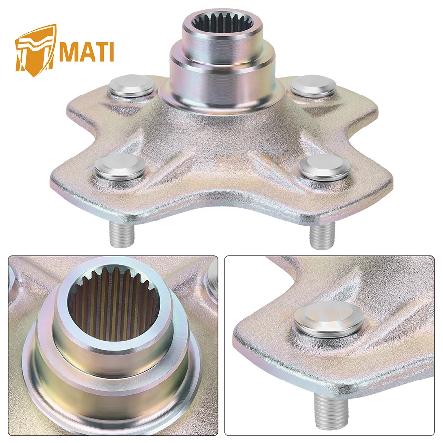 M MATI Rear Left Wheel Hub for Honda Rancher 420 TRX420 2x4 4X4 2014-2024 Foreman 500 TRX500 4x4 2014-2019 42620-HR3-A20