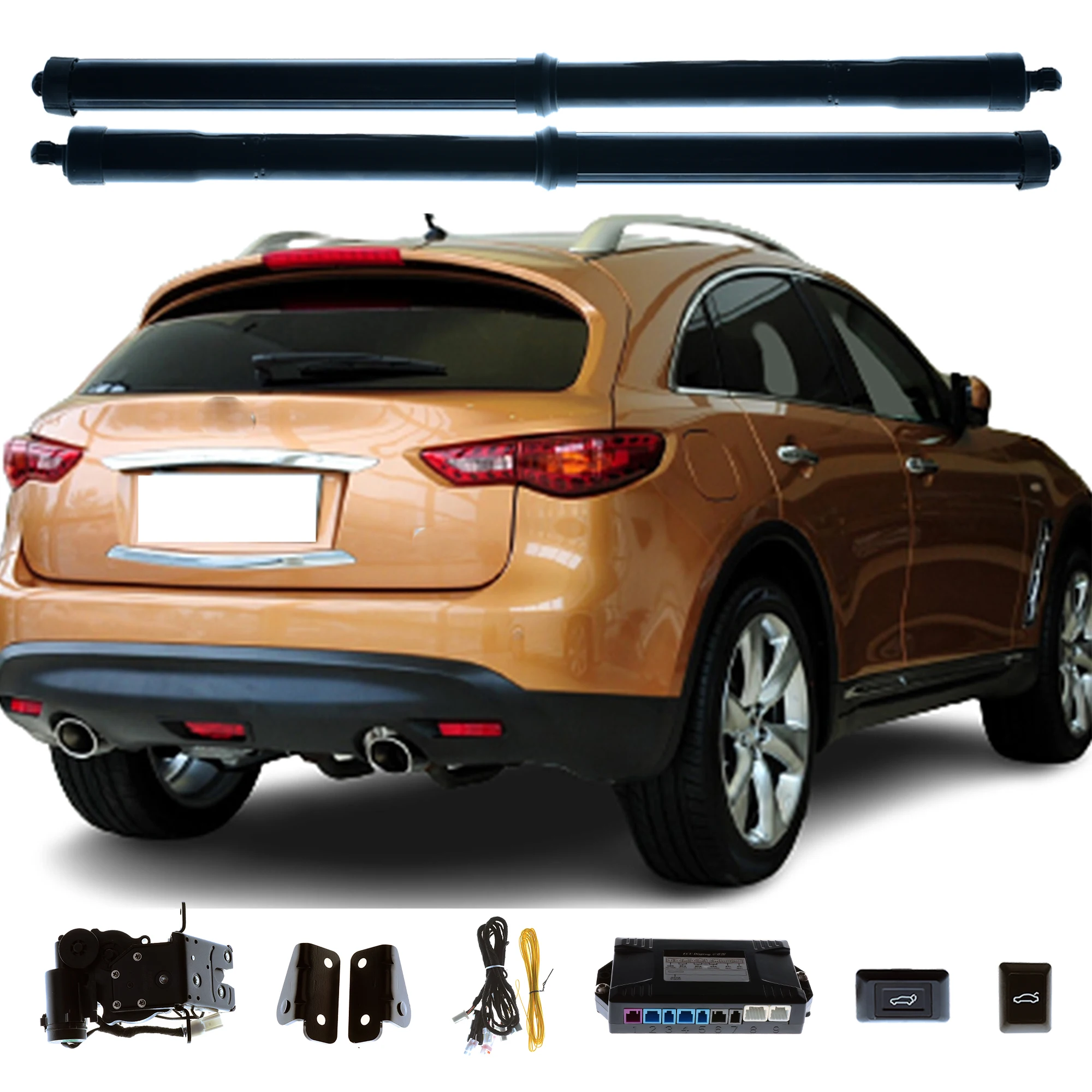 

Для Infiniti FX35 2009-2013 Smart Power Tailgate электрическая задняя дверь Автомобильный багажник с дистанционным управлением громкой связи опционально